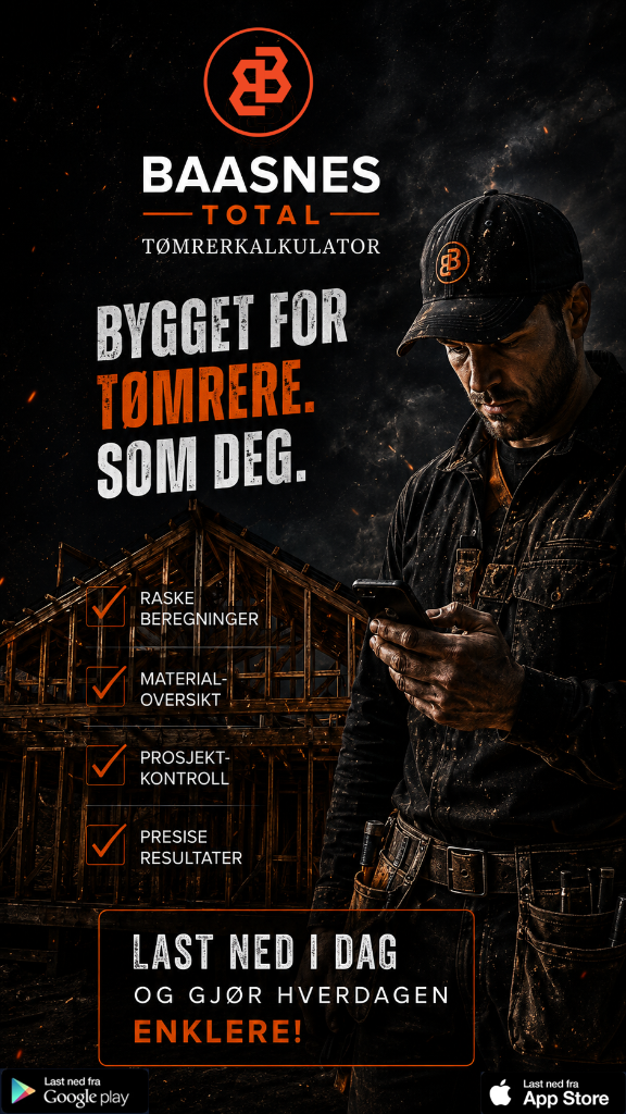 Baasnes Total – Bygget for tømrere