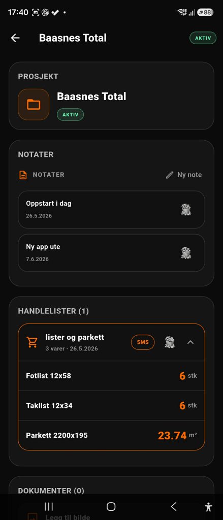 Prosjekter