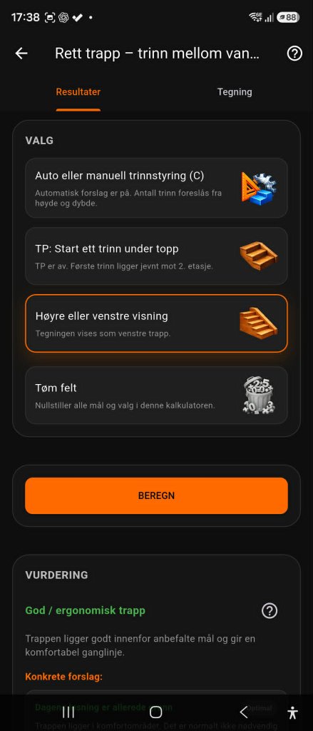 Trappekalkulator